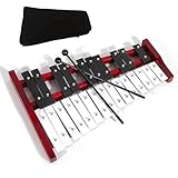 25-Ton-Aluminiumklavier für Schüler zum Üben von Schlagzeug + Aufbewahrungstasche