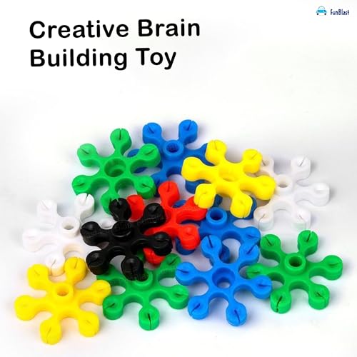 FunBlast Star Links Interlocking Blocks - DIY Building Toy for Kids ...