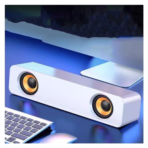 Altavoz pequeño con cable para computadora portátil: soluciona el audio bajo de tu escritorio