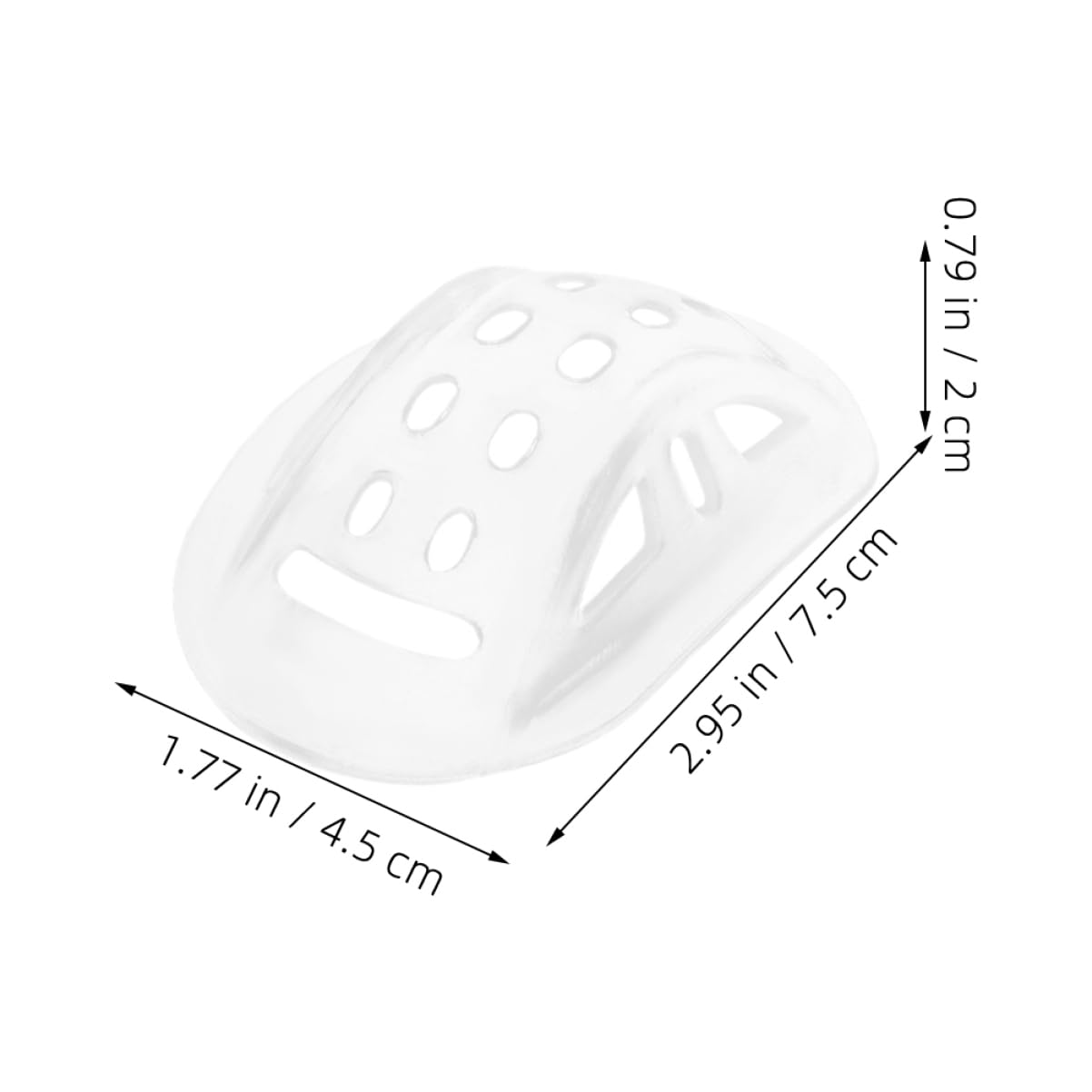 SOLUSTRE Protective Chin Guards Helmet Chin Cup for Soccer Hard Hat Electric Bikes Bicycles Roller Skates Skiing Helmets 8 Pack Chin Pad Chin Cups