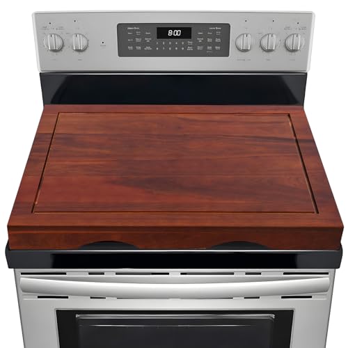 Comparison: Top 5 Best Cutting Boards 11 Acacia Wood Stove Top Cover - Electric & Gas Stove - 30