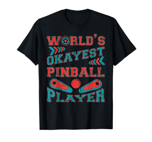 Flipper Automat Flipperautomat - Arcade Gaming Pinball T-Shirt