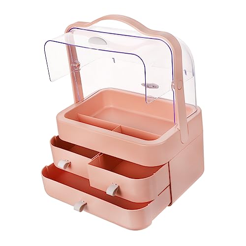 KESYOO ボックス 化粧品 ケース カウンタートップ オーガナイザー 化粧品 引き出し 化粧品 収納 コンテナ 化粧品 ディスプレイ ケース デスクトップ 引き出し オーガナイザー クリア