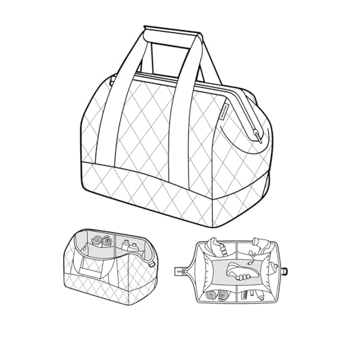 reisenthel Carry-on Luggage, Rhombus Olive, Talla única - Image 6