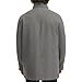 Dockers Men's Wool Melton Two Pocket Full Length Duffle Coat, Light Grey, Small
