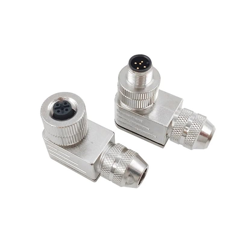 Connecteur M12 4 broches anti-interférence et étanche pour câblage de capteur