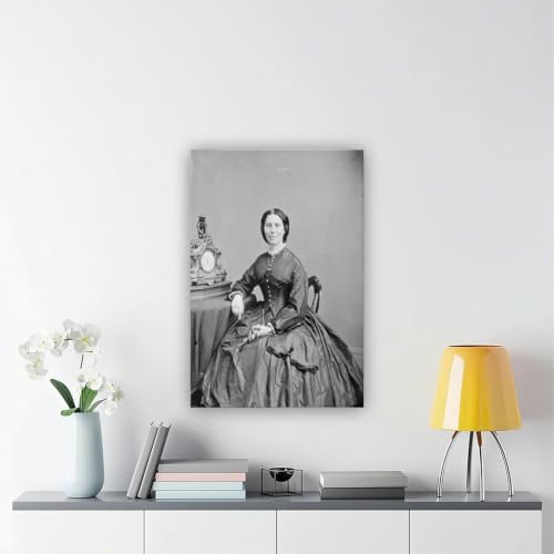 Poster Clara Barton impression sur toile 20x30 cm déco murale