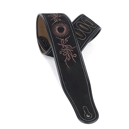 JAHH Sangle Bracelet de Guitare électrique en Cuir-Tournesol Mat, Guitare Acoustique de Basse, Bracelet en Cuir de… - Les Beatles, Paul McCartney, John Lennon, RIngo Starr, George Harrison JAHH Sangle Bracelet de Guitare électrique en Cuir-Tournesol Mat, Guitare Acoustique de Basse, Bracelet en Cuir de…