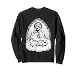 Muerto Santo Reliquia Esqueleto Profeta Ángel Blackwork Sudadera