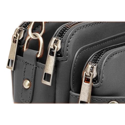 Women's PU Leather Three-Layer Crossbody Shoulder Bag - Stylish, Durable, Multi-Compartment Handbag for Everyday Use4