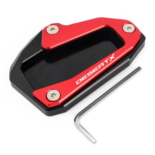 Support latéral Ducati DesertX CNC plaque d'extension large haute stabilité