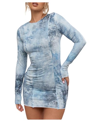 Robe moulante à manches longues pour sublimer la silhouette féminine