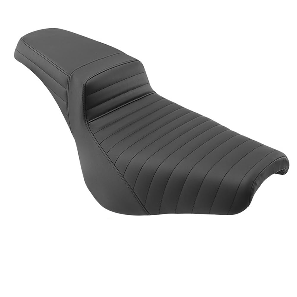 Asiento de dos plazas con acabado de punto para Deluxe y Softail 7
