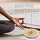 Suuwwn Räucherstäbchen Halter,3 Pcs Räucherstäbchen Halter Holz,Incense Holder,Incense Burner,Räucherstäbchen Halterung mit Asche-Auffangschale, ideal für Heimdekoration, Meditation (Farbe des Holzes)
