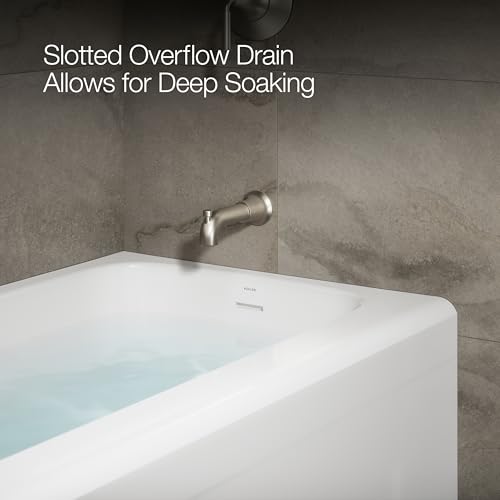 Kohler 25830-RA-0 Avec® 60\" x 30\" alcove bath, right drain, White
