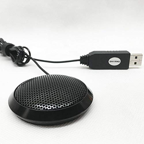 ANCLLO Conference Microphone Portable USB Computer Mic Omnidirectional Stereo PC Microphone for Desktop Laptop Tablet - Image 3