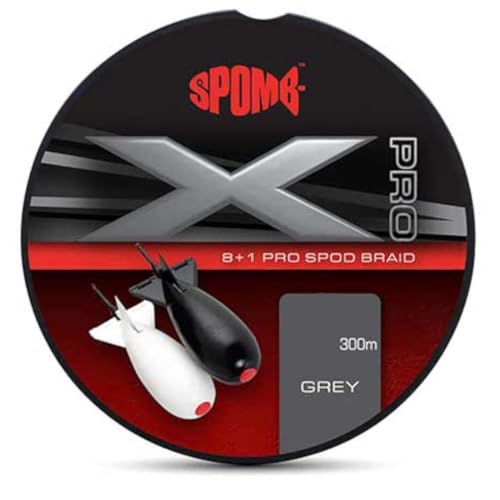 Fil tressé FOX Spomb XD Pro 300m gris pour vos sessions de pêche