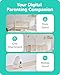 CuboAi Plus Smart Baby Monitor: Sleep Safety Alerts for Covered Face, Danger Zone & Sleep Analytics - 1080p HD Night Vision Camera, 2 Way Audio, Cry & Temperature Detection (Incl. 3 Stand Options)
