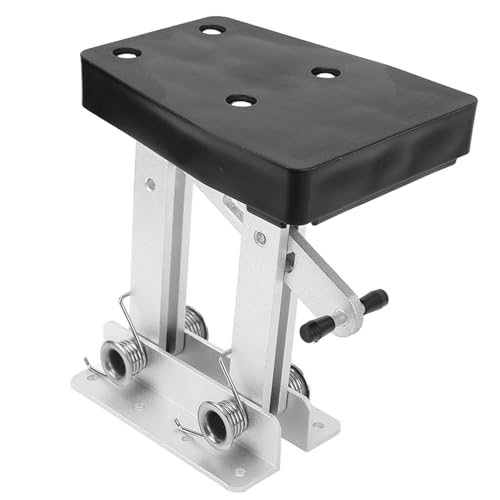 Support de moteur hors bord JEOZBM réglable en aluminium pour bateau