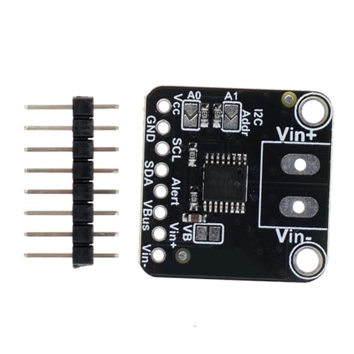 INA260 Voltage Current Module, DC 36V 15A Power Sensor Module I2C High or Low Side Voltage Current Monitoring Sensor Detection Board