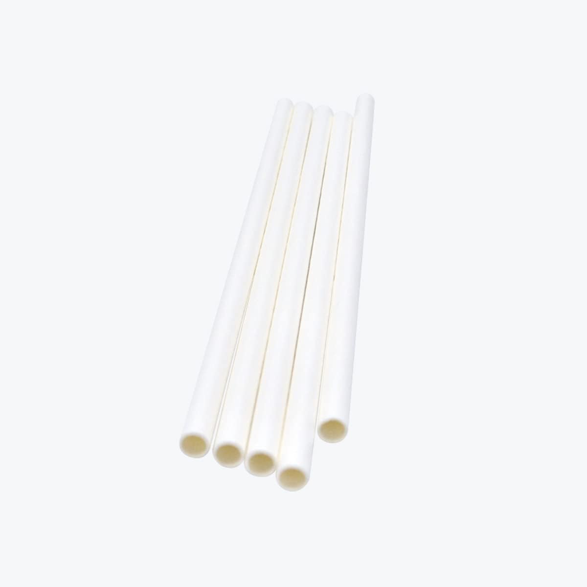 Unwrapped 8-Inches No-Sog Straws | Heavy Duty, 100% Biodegradable, Plastic Free| Made of Eco-Friendly Plant-Based Sugarcane Bagasse Fibers | Compostable Drinking Straws |Pack of 5000