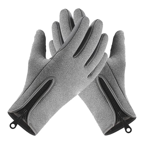 メンズ 防水 グローブ | タッチスクリーン対応 ミトン,保温防風手袋,防寒用 作業 スキー 雪上 バイク ランニング 乗馬 運転 釣り ハイキング