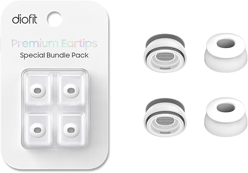 Miniatura 7 de Orejeras multibrida prémium para AirPods Pro 1 y 2 (XS)  Siempre se ajusta, nunca se desliza