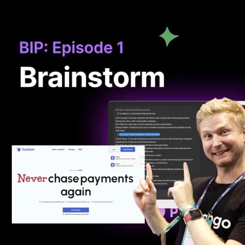 Brainstorming session for our first product to "build in public"