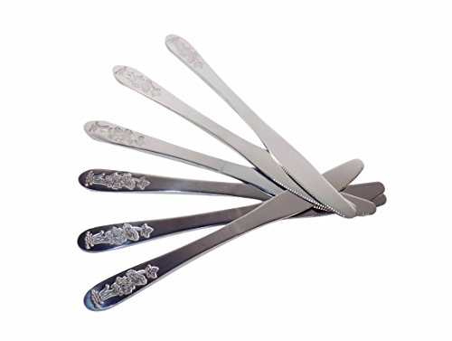 Set Cuchillos Cocina 6 Piezas Acero Inox Base