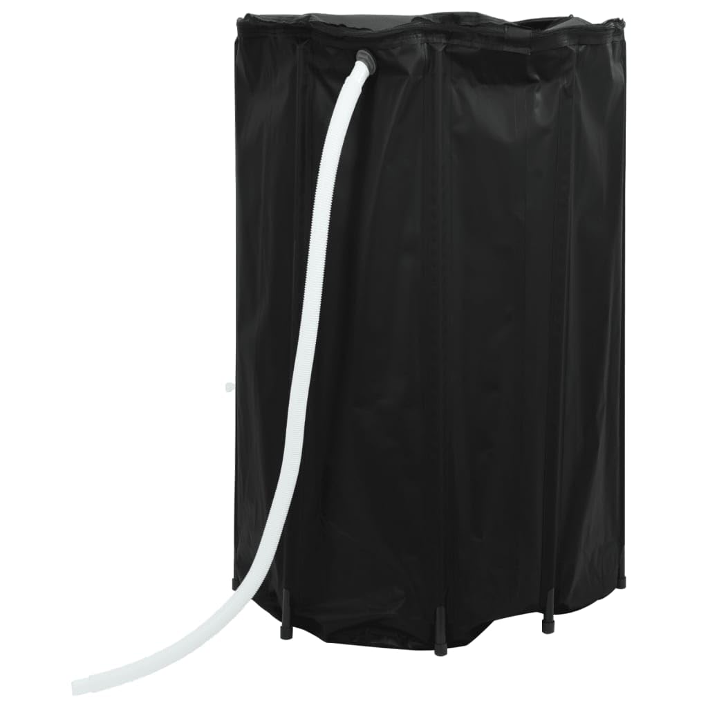 Serbatoio acqua con rubinetto pieghevole 1000 L PVC giardino esterno