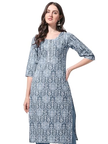 Image of MIRCHI FASHION Women's Straight Fit Paisley Printed And Embellished Kurta Set with Dupatta and Trouser
