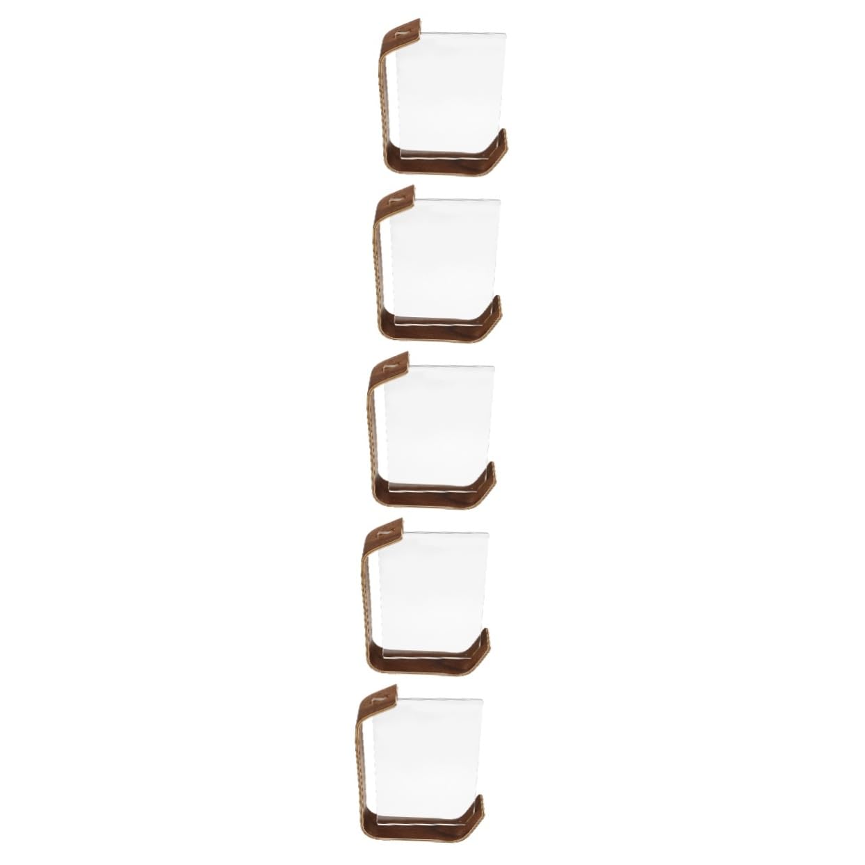 BESTOYARD 5piezas Marco De Fotos Acrílico Transparente Para Escritorio Soporte Doble Cara Para Decoración De Dormitorio y Oficina Para Recuerdos y