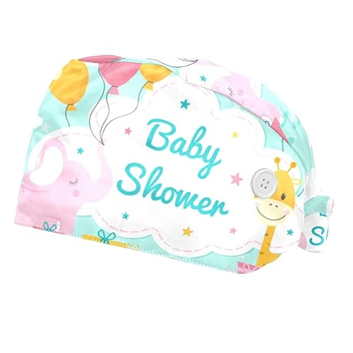 Casquettes de travail VERED anti-sueur ajustables pour homme et femme, lot de 2 pièces imprimées