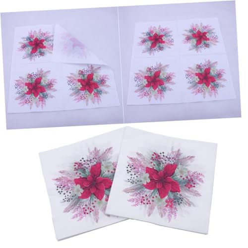 Ipetboom 60 Folhas guardanapos decoração festa decoração de festa guardanapo de tecido papel toalha