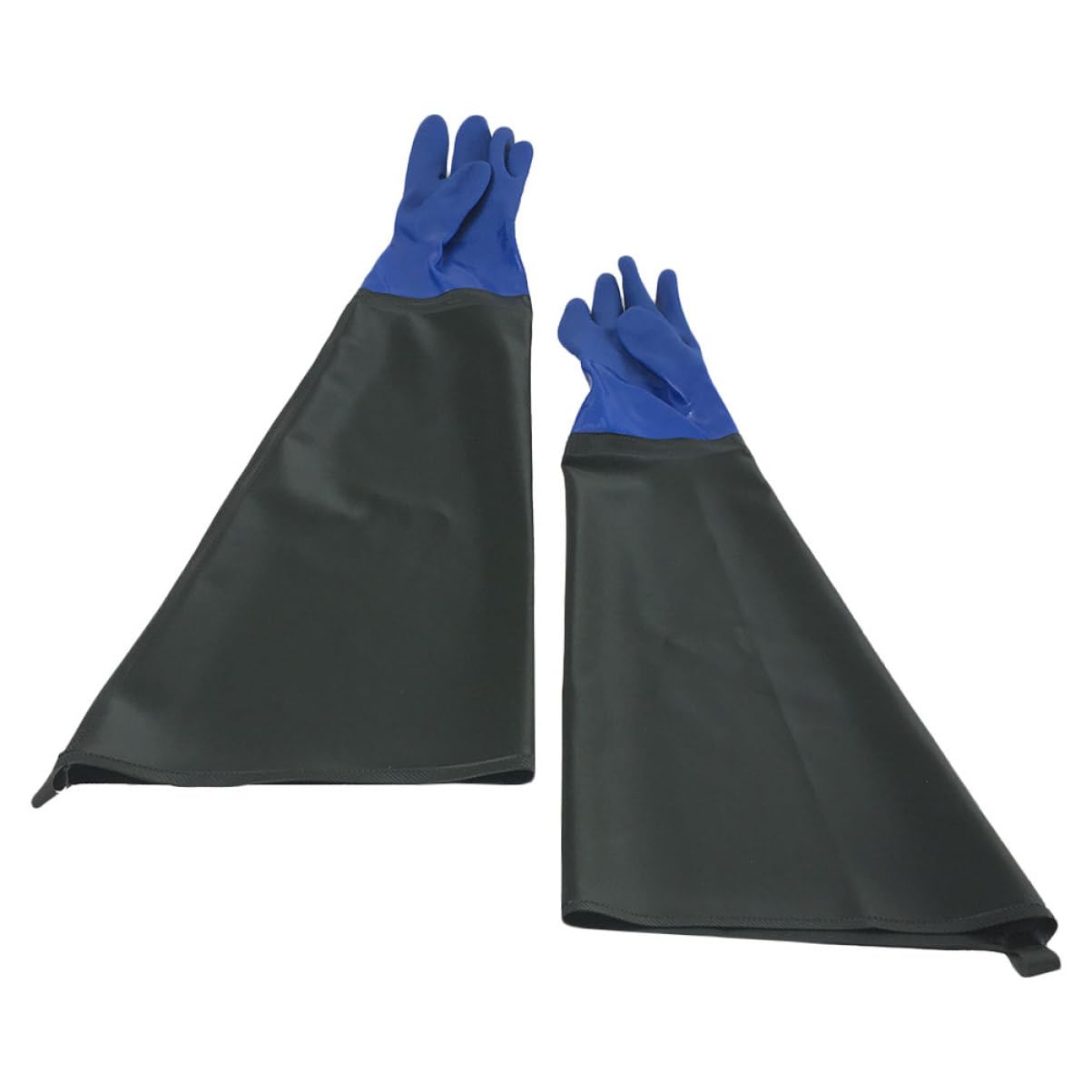 Guantes de Goma Resistentes al Aceite Pvc, 1 Par para Uso Industrial