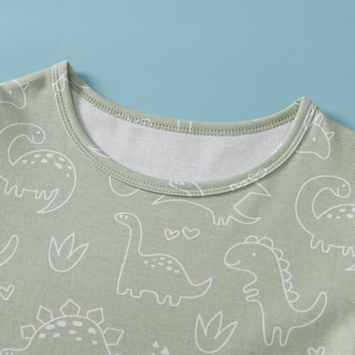 Cotton Nightgowns Girls Sleep Shirts Pajamas Short Sleeve Nightdress Toddler Nightie Dress3