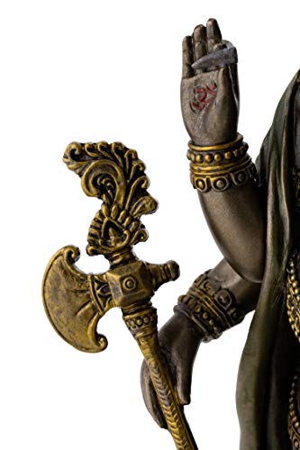 Estatua de Ganesh Lord of Success en Bronce 7.63 pulg miniatura 6