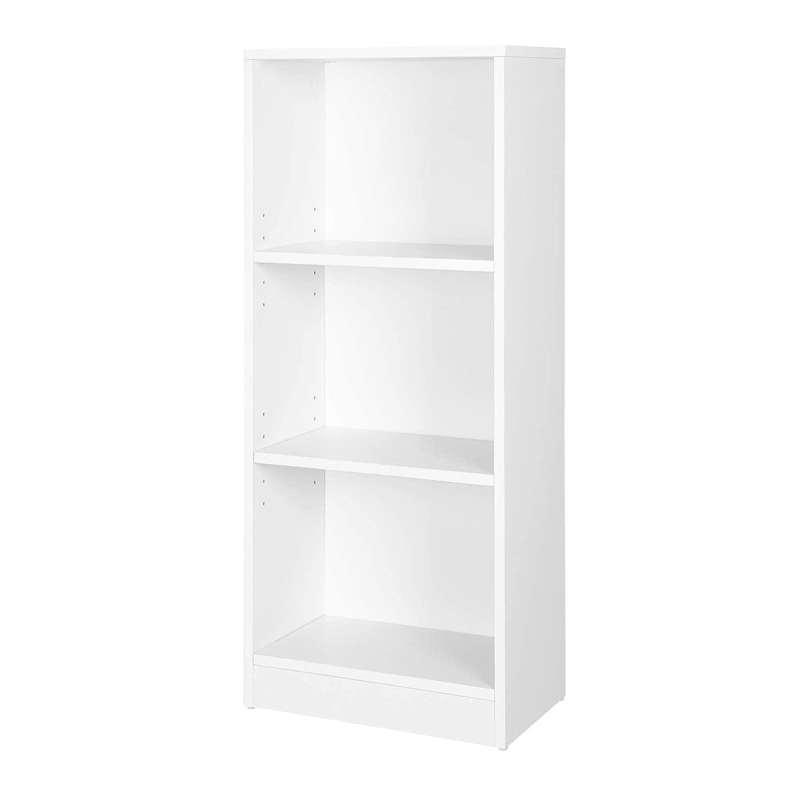 VASAGLE 3Tier Bookcase with Adjustable Shelves, Kid’s Bookshelf and