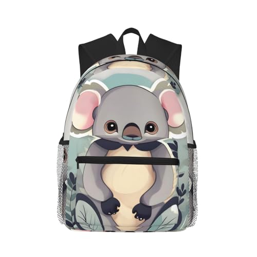 Sac à dos koala college universitaire noir pour homme femme