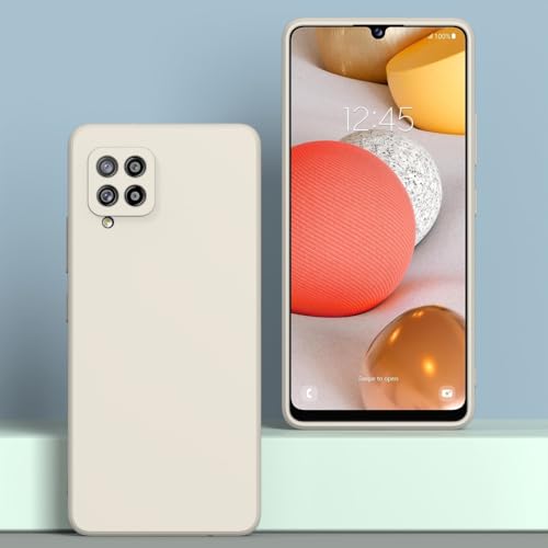 Image of for Samsung Galaxy A42 Case White, Scratch Resistant with Soft Touch, Slim Thin Phone Cover for Samsung Galaxy A42