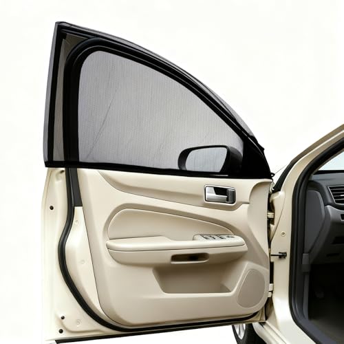 Pare-soleil de fenêtre de voiture anti-regards en maille pour camping automobile