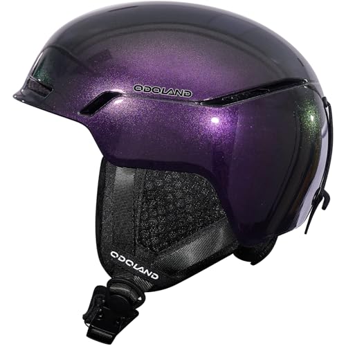 Odoland Ski Helmet, Snowboard Helmet, Adjustable Size Ventilation System, PC...