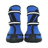 4pcs Dog Shoes,Autumn and Winter Models Waterproof rain Shoes Big Dog Boots pet Supplies pet Dog Sho