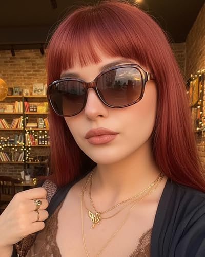 SIPHEW Oversized Polarised Sunglasses Women, Classic Oval UV400 Sun Glasses for Driving & Daily Outdoor - Image 7