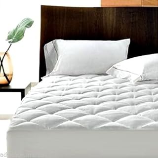 EGYPTO Mattress Protector - 100% Waterproof, Hypoallergenic - Premium Fitted Microfibre Quilted Cover- 10 Year Warranty (Super King)
