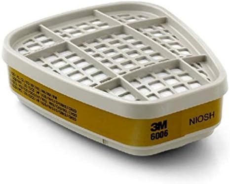 2piece 6006 Multi Acid Gas & Organic Vapor Cartridge, 3MCH-LB0244-6