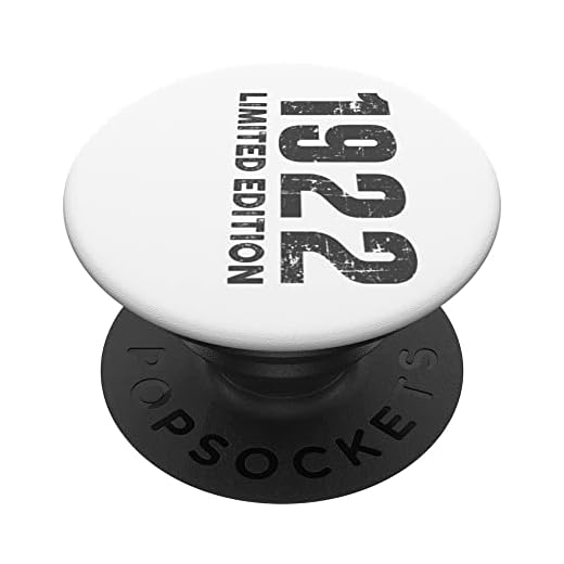 101 cumpleaños y edición limitada 1922 PopSockets PopGrip Intercambiable
