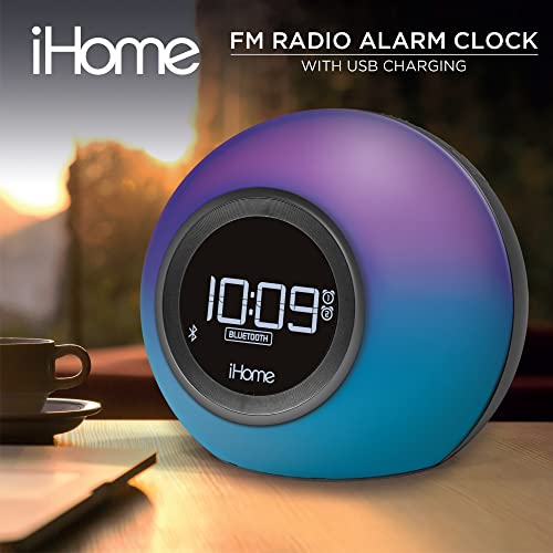 Color Changing i Home Alarm Clock Radio product photo Color Changing i Home Alarm Clock Radio product image