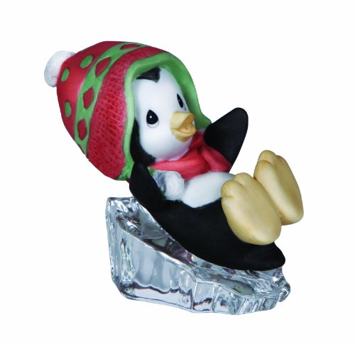 Precious Moments Penguin Sliding Figurine