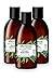 Produktbild alkmene Pflege Duschgel mit Bio Aloe Vera - Pflegedusche für normale bis trockene Haut - veganes Shower Gel ohne Silikone, Parabene, Mineralöl, PEGs, SLS & SLES im 3er Pack (3x 250 ml)